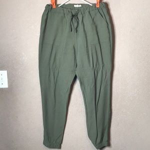 Olive green Joggers